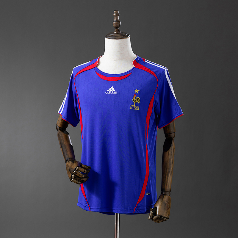 France 2006 Home Retro Jersey S-XXL